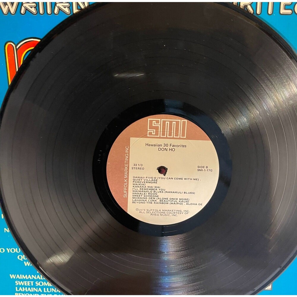Don Ho - 30 Hawaiian Favorites - As Seen On TV Vinyl SMI 1-17 - Picture 3 of 3